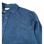 Jeckerson Camicia Manica Lunga Tinta Unita Collo Coreano per Bambino J3897 BLU JECKERSON 