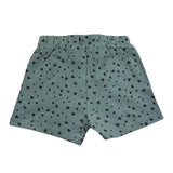 Chicco Short Tinta Unita Con Stampa Fantasia Cuori Verde Per Neonata