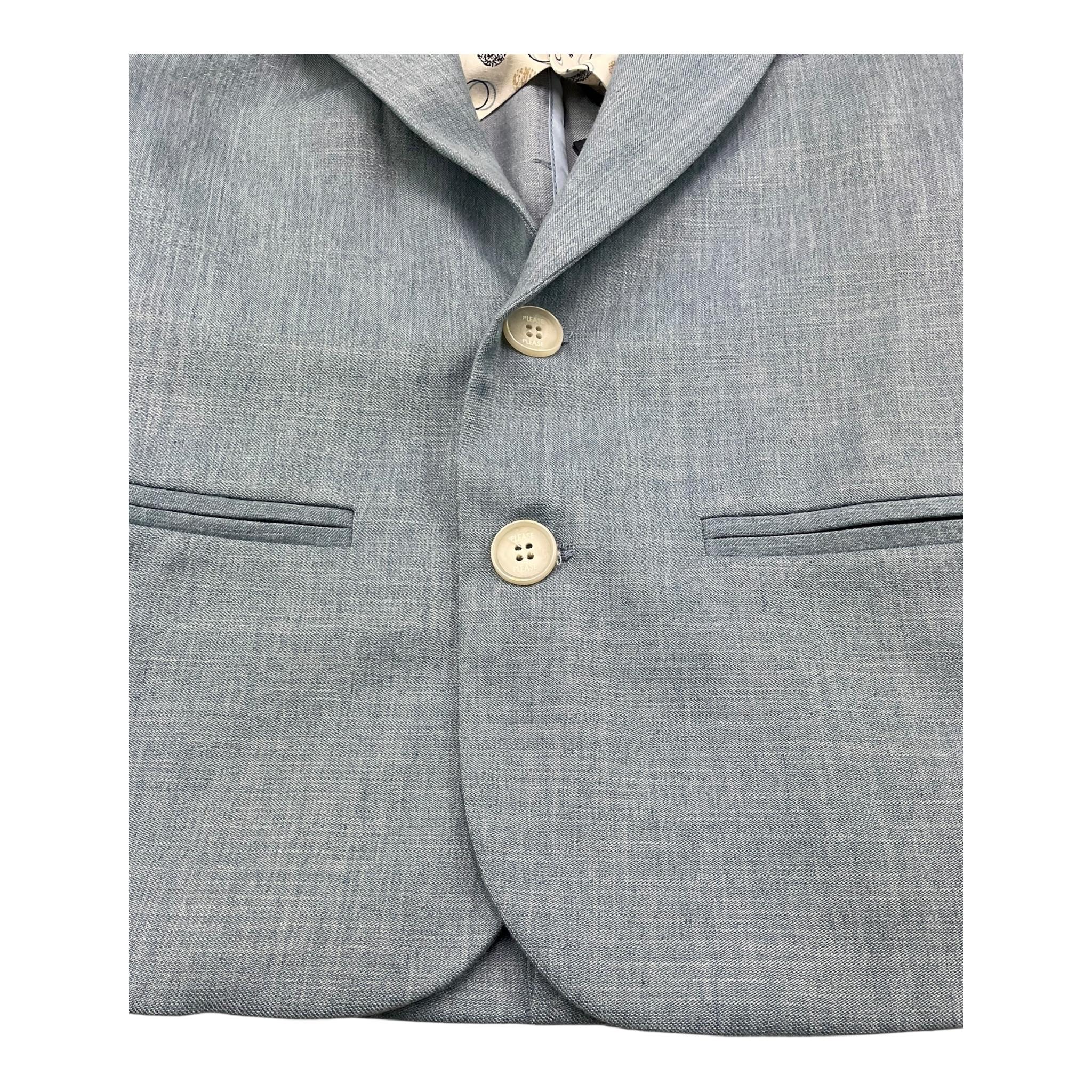 Please Giacca Tinta Unita  per Bambino JB21132B73 AZZURRO PLEASE 