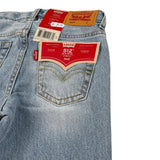 Levi'S Jeans Tinta Unita con Girovita Regolabile per Bambino 8EL207 AZZURRO LEVI'S 