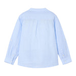 Mayoral Camicia con Colletto Coreano Tinta Unita per Bambino 3119 AZZURRO MAYORAL 