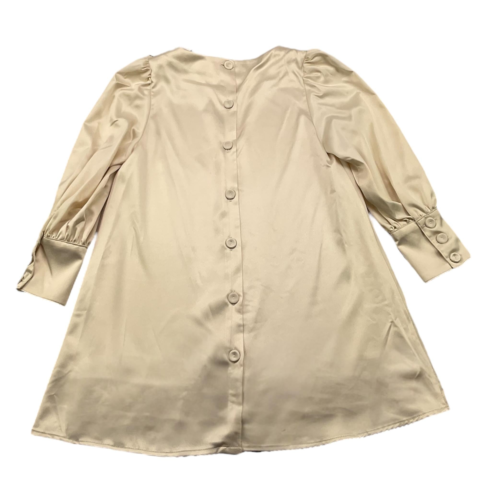 VICOLO abito manica lunga tnta unita Avorio per Bambina 3141V00048 AVORIO VICOLO 