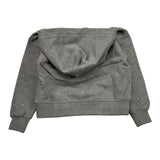 SAINT BARTH felpla tinta unita con cappuccio e applicazioni Grigio per Bambina MIND004 GRIGIO SAINT BARTH 