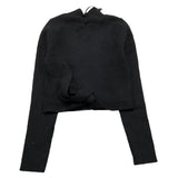 REFRIGIWEAR maglia collo alto tinta unita modello crop Nero per Bambina RWG925X NERO REFRIGIWEAR 