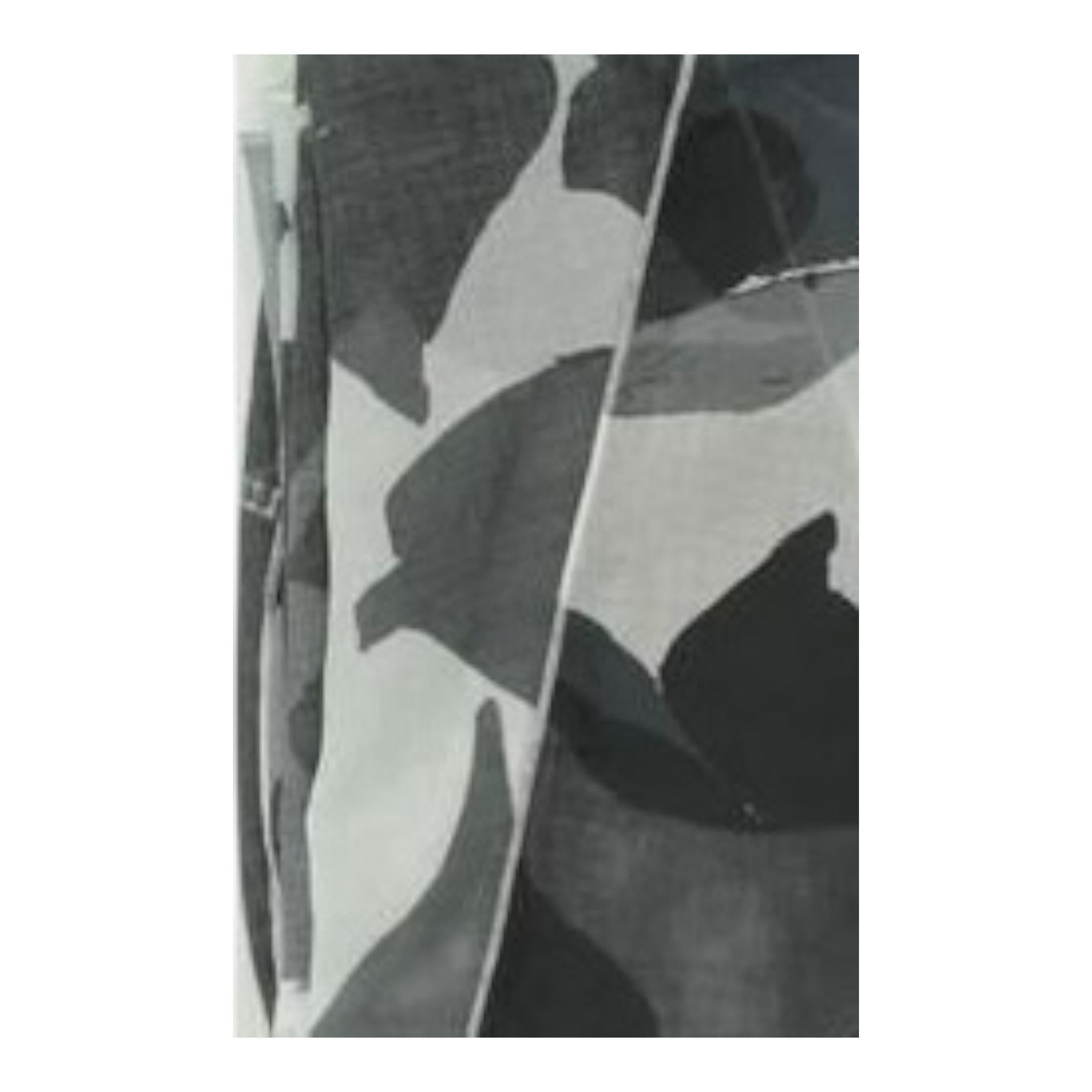 Manila Grace Sciarpa Tinta Unita con Stampa per Bambina 268FMJS25 GRIGIO MANILA GRACE 