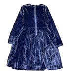 MAX&Co. tuta intera manica lunga in velluto Blu per Bambina MX0049 BLU MAX&Co. 