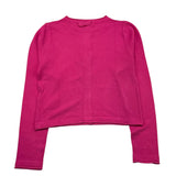 Alice Pi Cardigan Tinta Unita Fuxia per Bambina