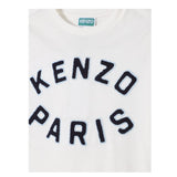 Kenzo T.Shirt Girocollo Tinta Unita con Logo per Neonato K61163N BIANCO KENZO 