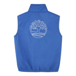 Timberland Smanicato Tinta Unita con Logo per Bambino T60480 BLU TIMBERLAND 