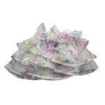 Miss Grant Gonna tinta unita con Stampe Bianco per Bambina MG1003 BIANCO MISS GRANT 