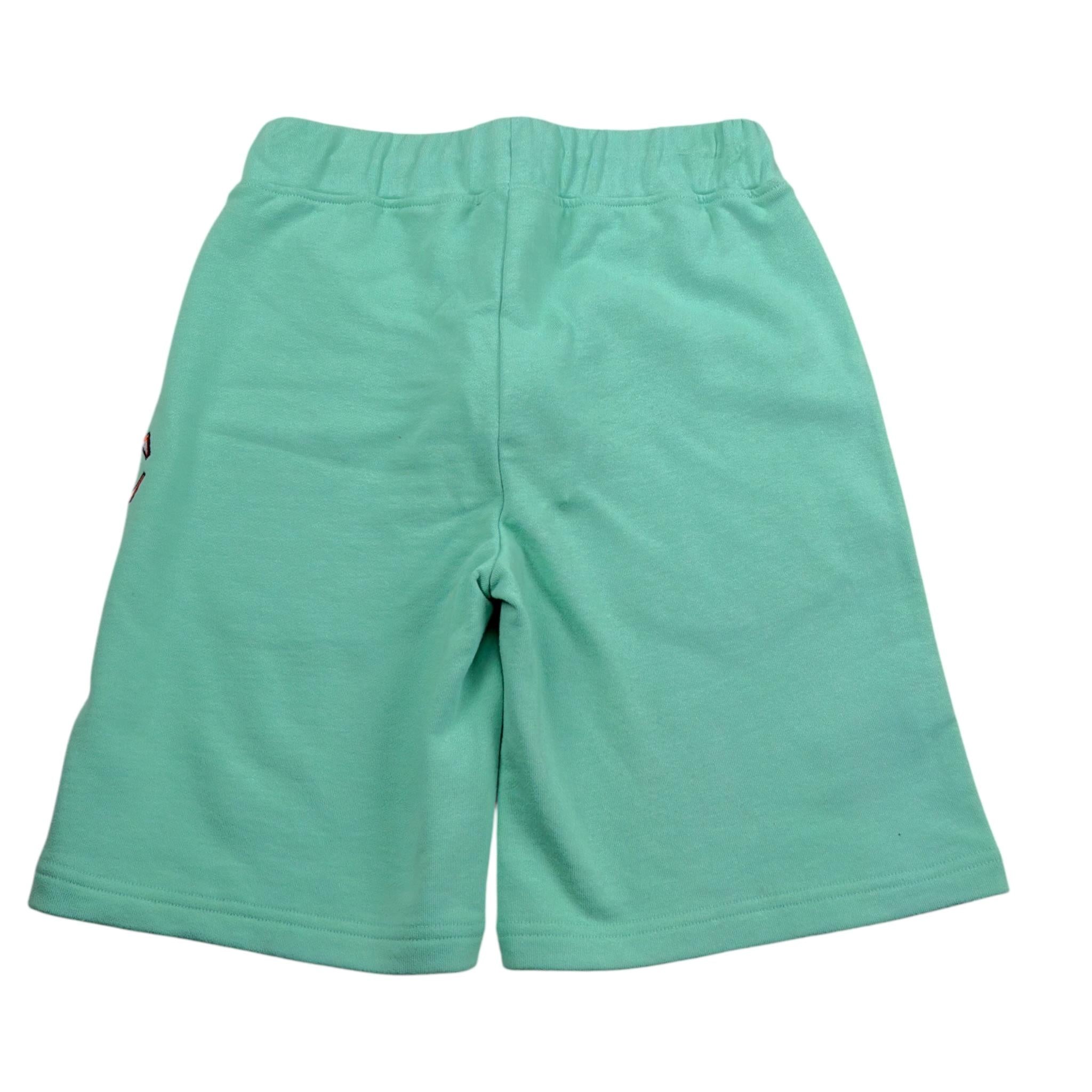 bermuda tinta unita con stampa IEIE VERDE ACQUA JUST CAVALLI 