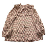 CAFFE' D'ORZO camicia manica lunga stampa fantasia Rosa per Neonata ZV50000 ROSA CAFFE' D'ORZO 