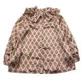 CAFFE' D'ORZO camicia manica lunga stampa fantasia Rosa per Neonata ZV50000 ROSA CAFFE' D'ORZO 