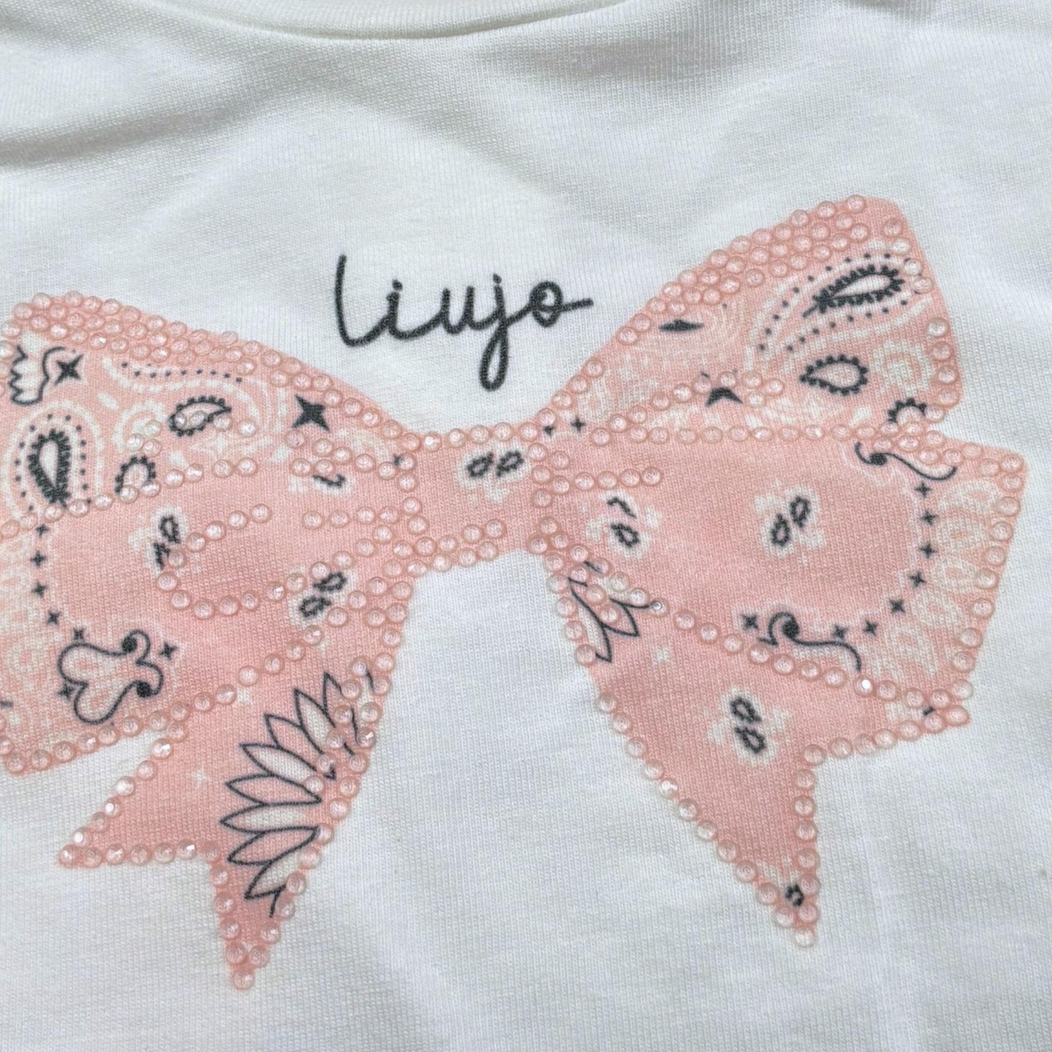 Liu Jo Completo 2 Pezzi T-Shirt-Gonna Bicolore per Neonata KA3166J5003 BIANCO/ROSA LIU JO 