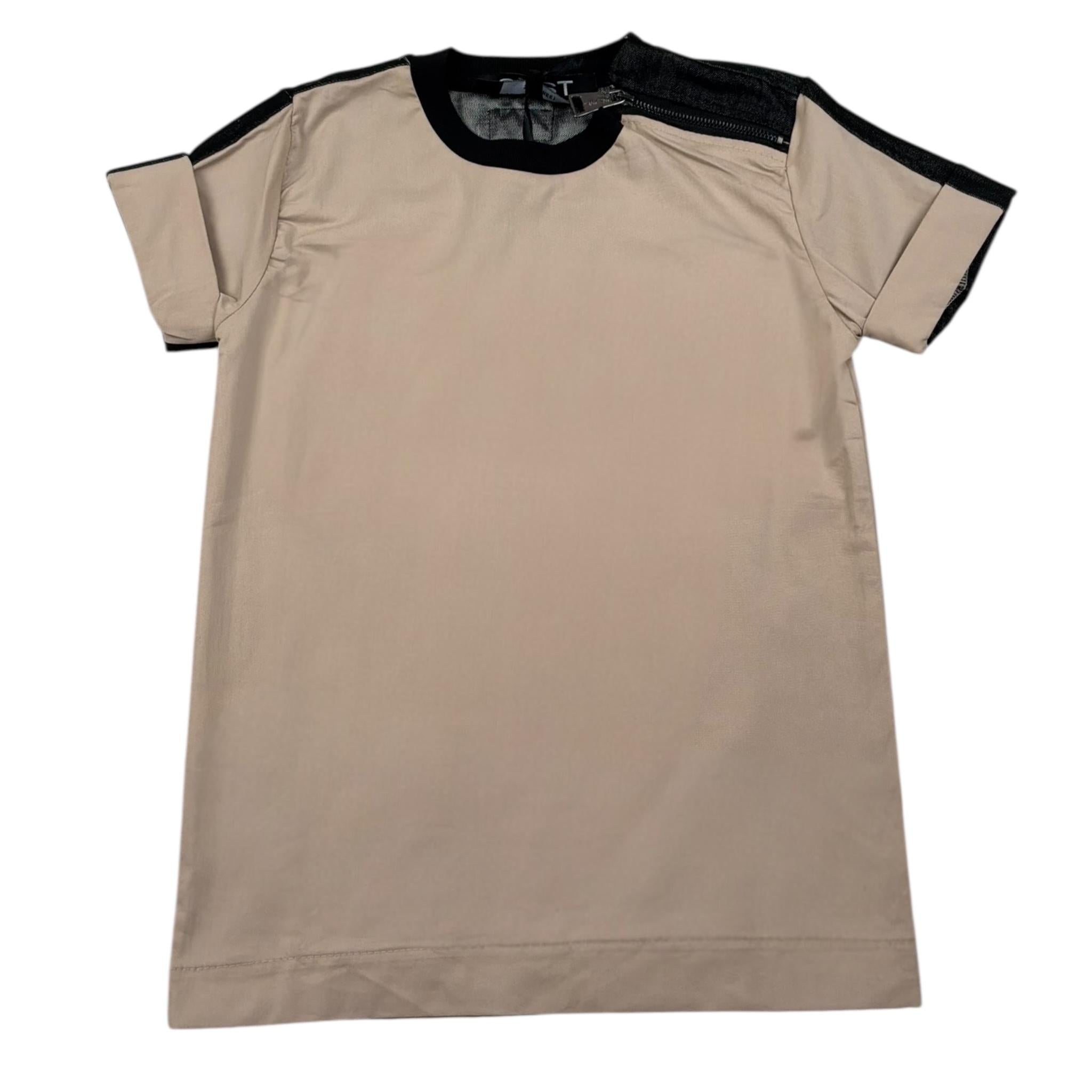 Stay Street T-Shirt Girocollo Tinta Unita per Bambino TB2001 BEIGE STAY STREET 