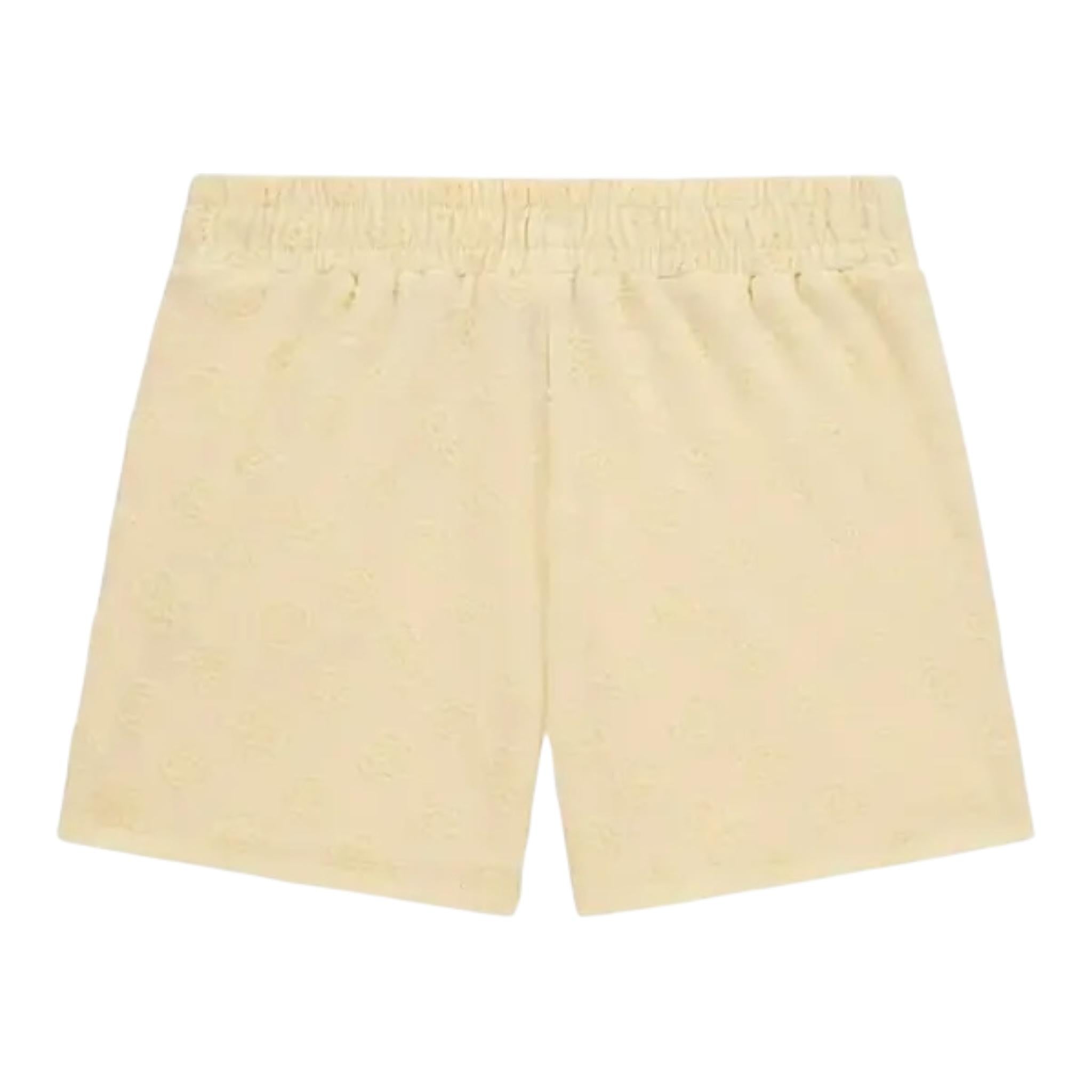 Guess Short Tinta Unita con Stampa In Rilievo per Bambina J5GD44KCT02 GIALLO GUESS 
