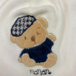 NANAN cappello tinta unita con stampa Bianco per Neonato I24113PCB BIANCO NANAN 