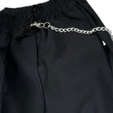 Daniele Alessandrini Pantalone Tinta Unita con Elastico In Vita per Bambino 1231P00068 NERO DANIELE ALESSANDRINI 