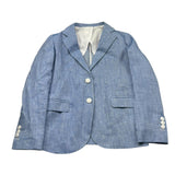 Manuel & Frank Giacca Tinta Unita con Bottoni per Bambino MF6261R AZZURRO MANUEL & FRANK 