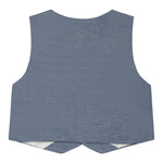 Mayoral Gilet tinta unita Blu per Bambino 1303JX BLU MAYORAL 