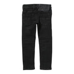 Diesel Jeans Tinta Unita con Girovita Regolabile per Bambino 00J3RN NERO DIESEL 