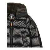 SAVE THE DUCK giubbino tinta unita con zip e pelliccia Nero per Bambino J30974G NERO SAVE THE DUCK 