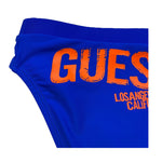 Guess Costume Mutandina Tinta Unita con Logo per Neonato I5GZ02MC052 COBALTO GUESS 