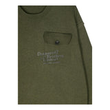 DSQUARED2 maglia tinta unita con stampa Verde per Bambino DQ2602 VERDE DSQUARED2 