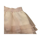 Liu Jo Gonna Tinta Unita con Balze per Bambina KA4107J ROSA LIU JO 