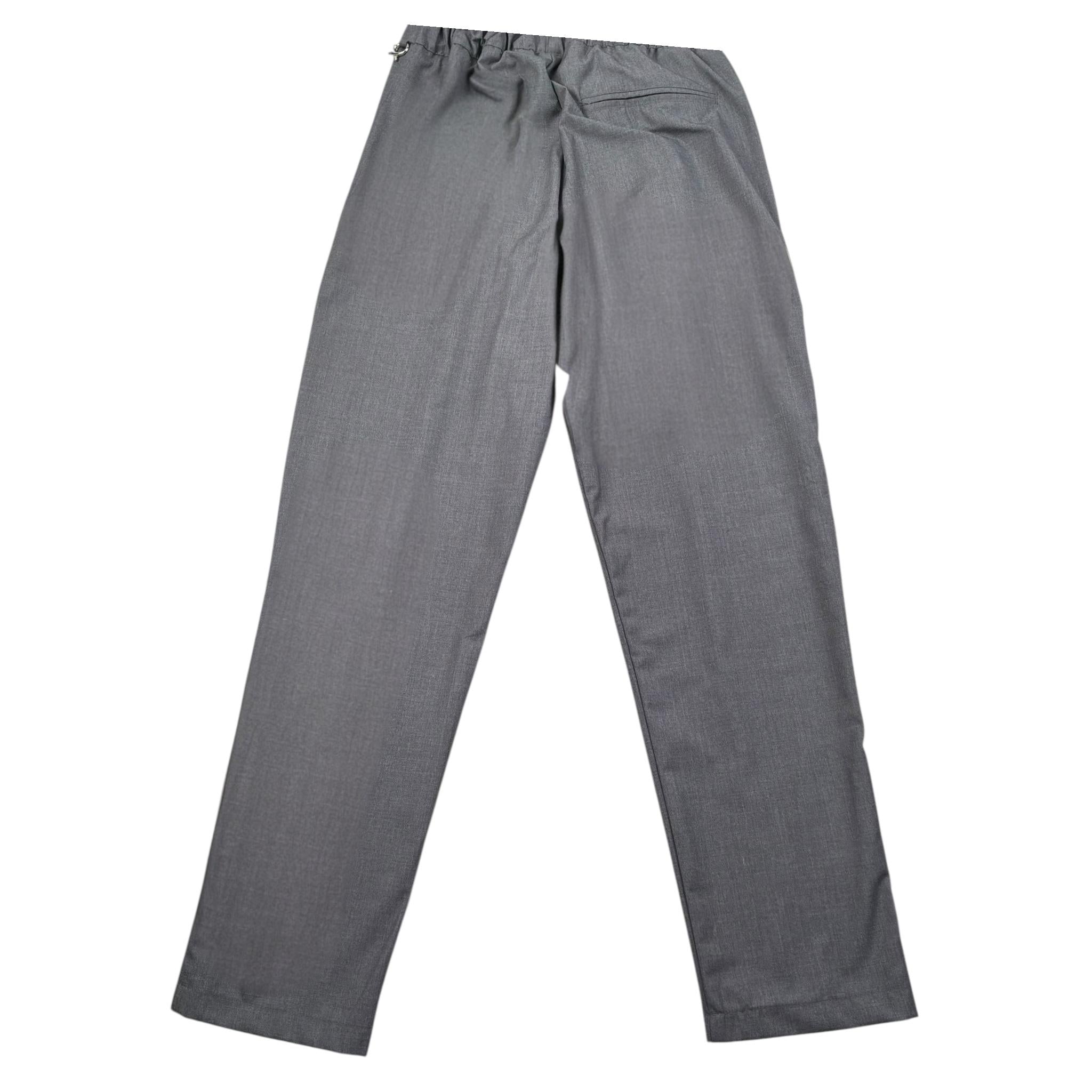 Daniele Alessandrini Pantalone Tinta Unita con Elastico In Vita per Bambino 1231P1365 GRIGIO DANIELE ALESSANDRINI 