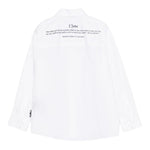 John Richmond Camicia Tinta Unita con Stampa per Bambino RBP25016CA BIANCO JOHN RICHMOND 