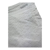 Saint Barth Coperta Tinta Unita Traforata per Bambina 00238LL BIANCO SAINT BARTH 