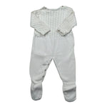 Wedoble Tutina Manica Lunga Tinta Unita per Neonato V2404346A BIANCO WEDOBLE 