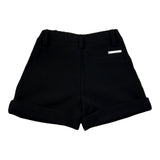 Cesare Paciotti Bermuda Tinta Unita con Girovita Regolabile per Neonato BMP5156BX NERO CESARE PACIOTTI 