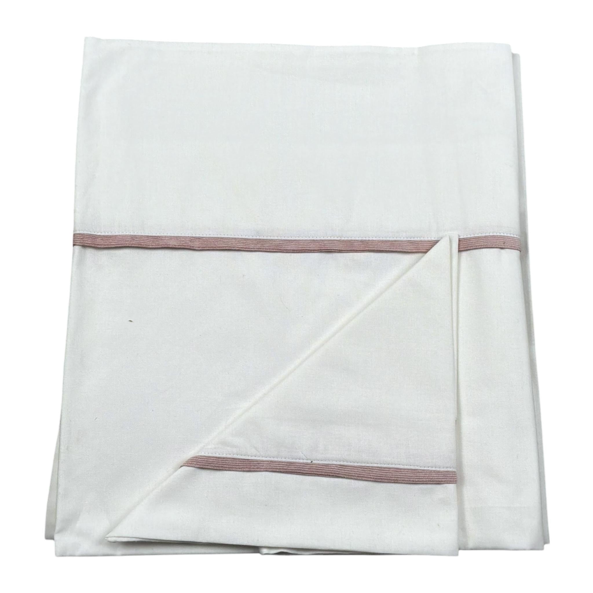 Baby Vip Set 3 Pezzi Lenzuola Tinta Unita per Neonata T1883 BIANCO BABY VIP 