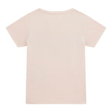Guess T-Shirt Girocollo Tinta Unita con Stampa per Bambina K5GI00K6YW4 ROSA GUESS 