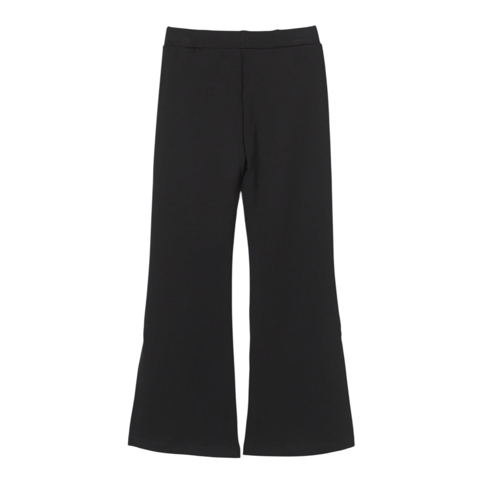 PINKO pantalone modello a zampa tinta unita Nero per Neonata F4PIJGPA142N NERO PINKO 