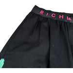 John Richmond Pantalone Tinta Unita con Elastico In Vita Logato per Bambina RGP26142PA NERO JOHN RICHMOND 