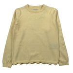 Trussardi Maglia Girocollo Tinta Unita con Logo per Bambina TGP26030MA GIALLO TRUSSARDI 