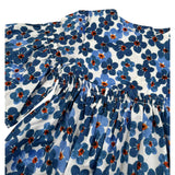 Malvi & Co Abito Mezza Manica Tinta Unita Fantasia Floreale per Bambina S25M018VEPF BIANCO MALVI & CO 