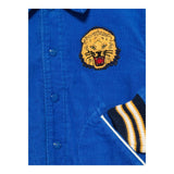 RALPH LAUREN giubbino tinta unita con bottoni e stampa in contrasto Blu per Bambino 323947660001 BLU RALPH LAUREN 