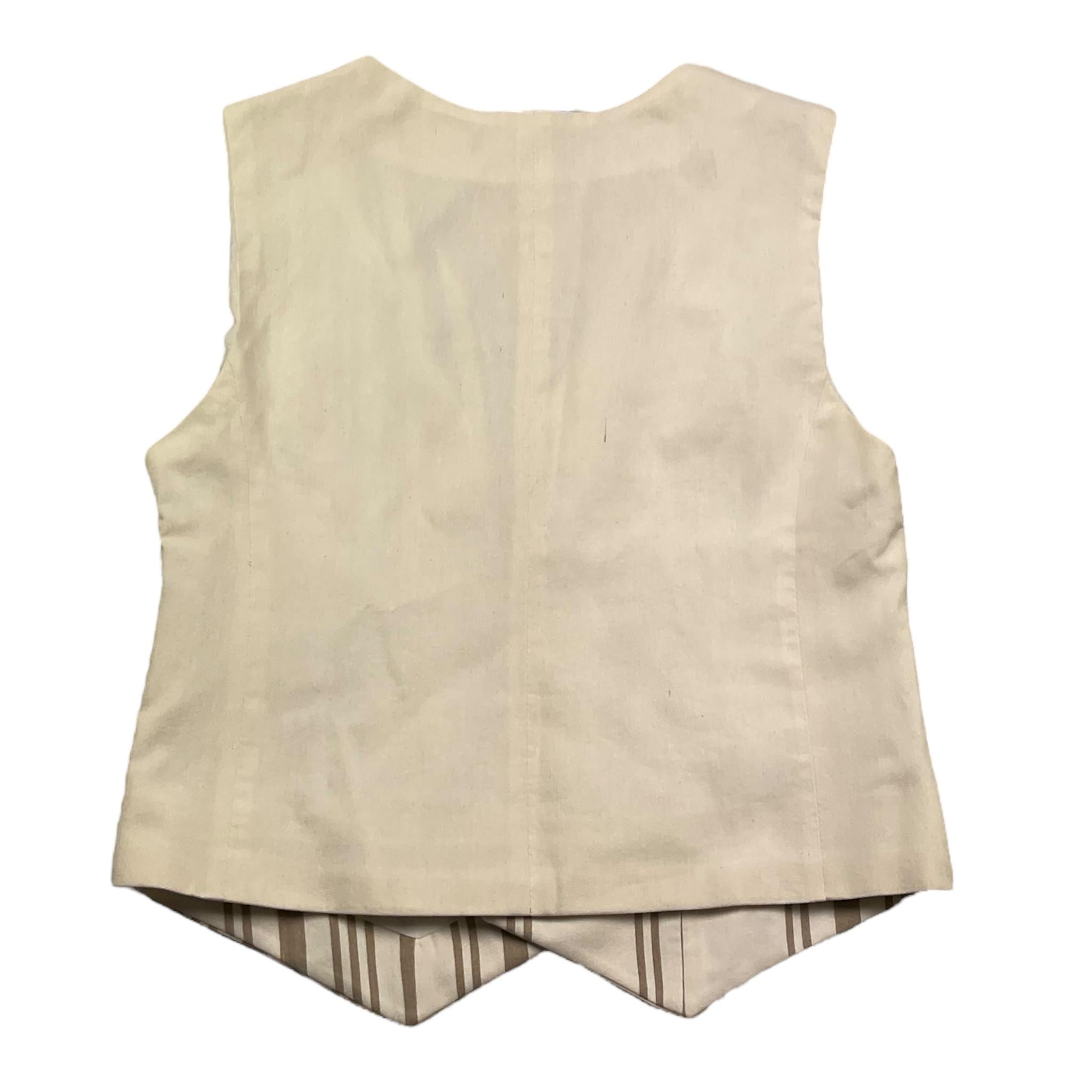Emanuel Pris Gilet Fantasia A Righe per Bambino EPC2067R BIANCO/BEIGE EMANUEL PRIS 
