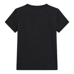 Guess T-Shirt Girocollo Tinta Unita con Stampa Logo per Bambina J4RI46J131 NERO GUESS 