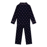 Ralph Lauren Completo 2 Pezzi Pigiama Shirt-Pantalone per Bambina 4P0150 BLU RALPH LAUREN 