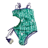 F**K Costume Intero Stampa Fantasia per Bambina FJ25G2H03MKX65 BIANCO F**K 