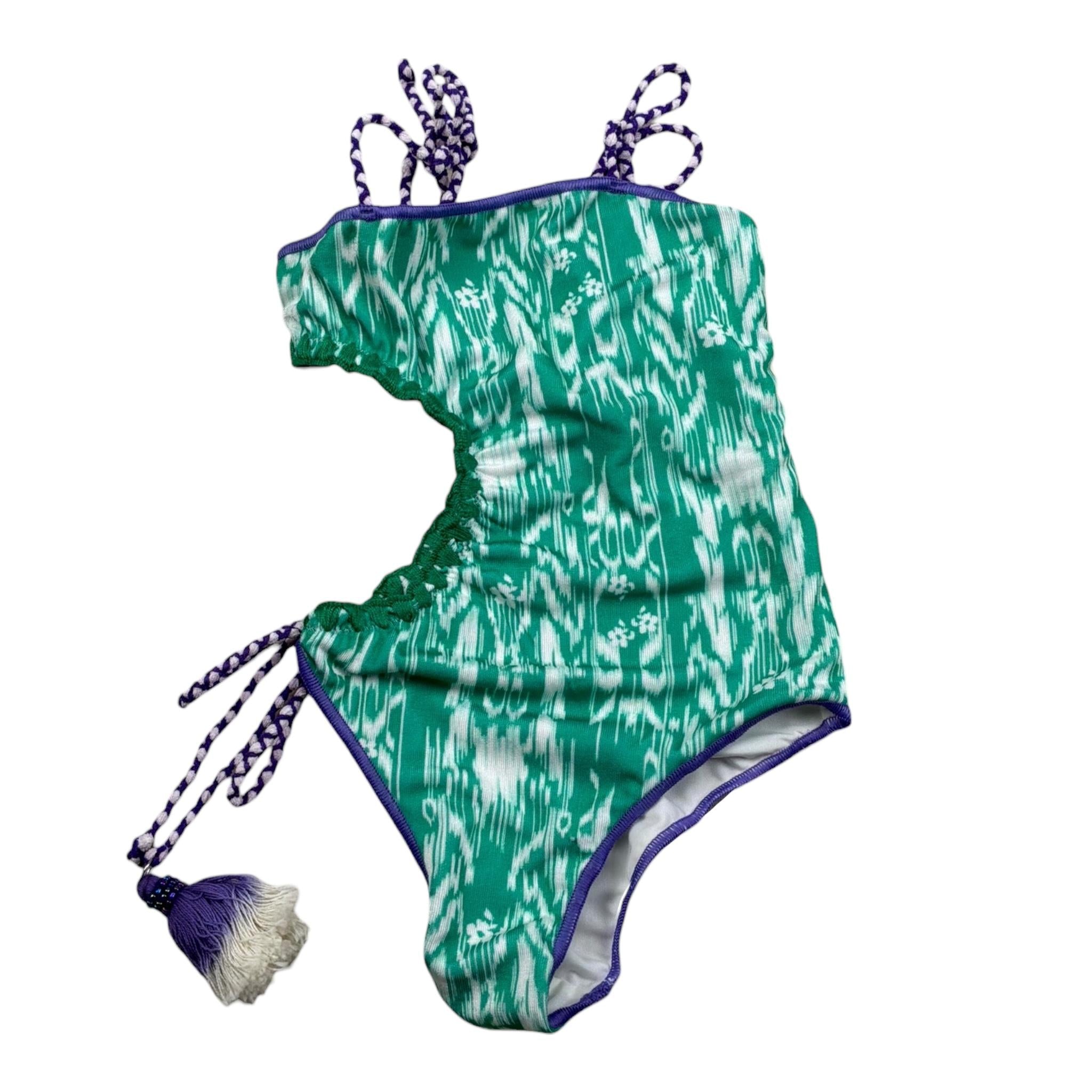 F**K Costume Intero Stampa Fantasia per Bambina FJ25G2H03MKX65 BIANCO F**K 