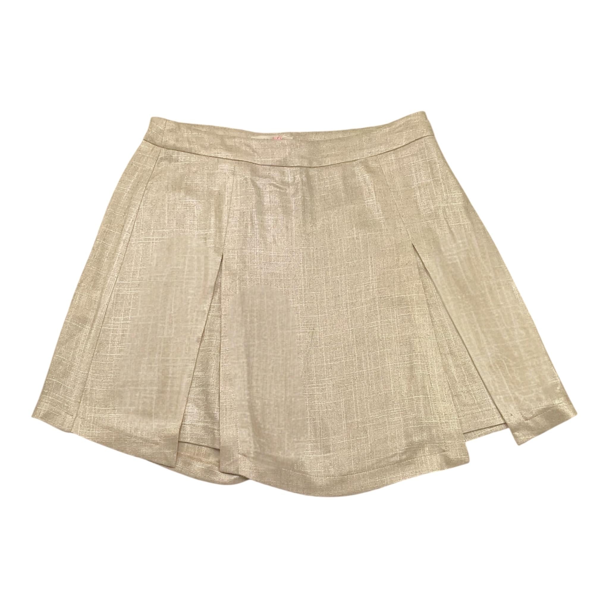 Vicolo Short Modello Gonna Tinta Unita per Bambina 3146S00018 BEIGE VICOLO 