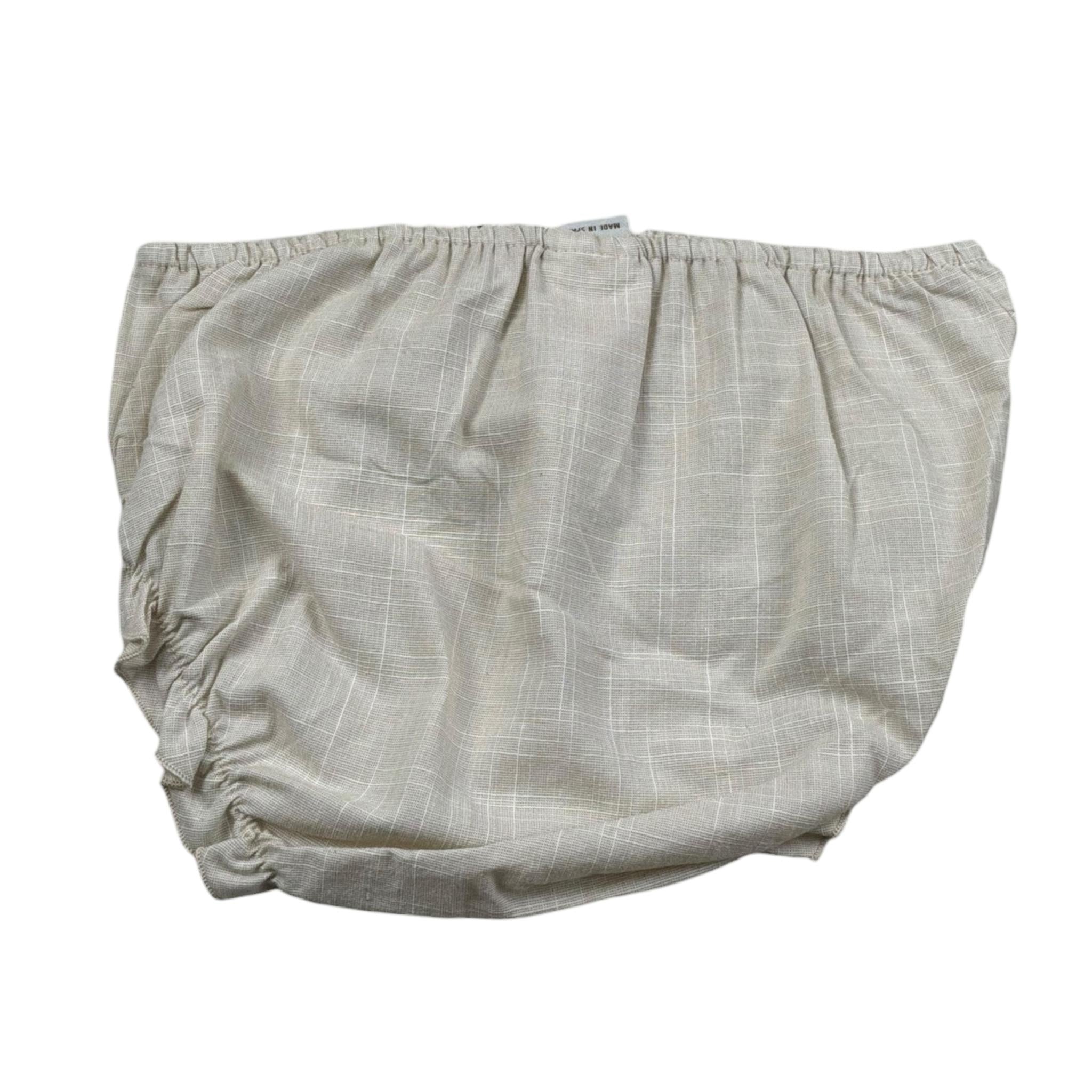 Paz Rodriguez Set Abito Mezza Manica-Coulotte Tinta Unita per Neonata 004152719X BEIGE PAZ RODRIGUEZ 