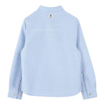 Timberland Camicia Manica Lunga Tinta Unita per Bambino T60519 AZZURRO TIMBERLAND 