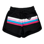 Marc Ellis Completo 2 Pezzi Top-Short Tinta Unita con Stampa per Bambina JMJCM01200 NERO MARC ELLIS 